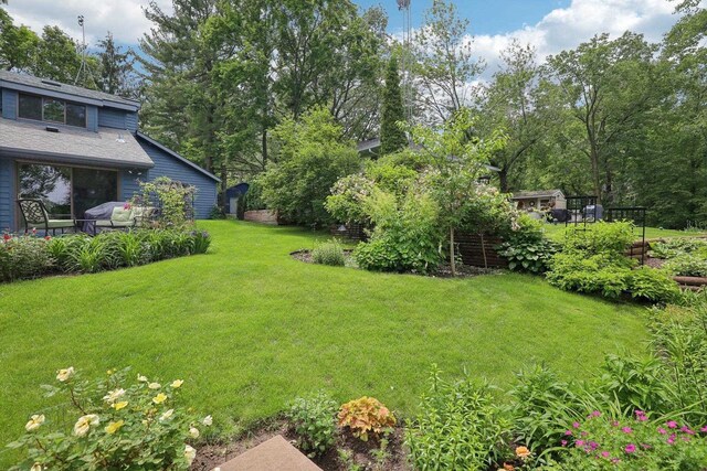 W10134 Schiefelbein Rd, Poynette, WI 53955 - view of yard