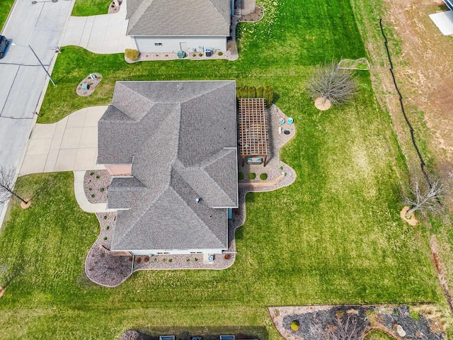 drone / aerial view