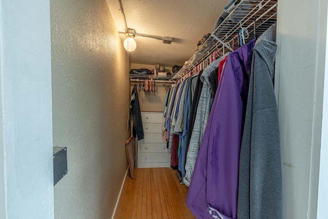 304 Mitchell St, Belleville, WI 53508 - walk in closet with wood finished floors