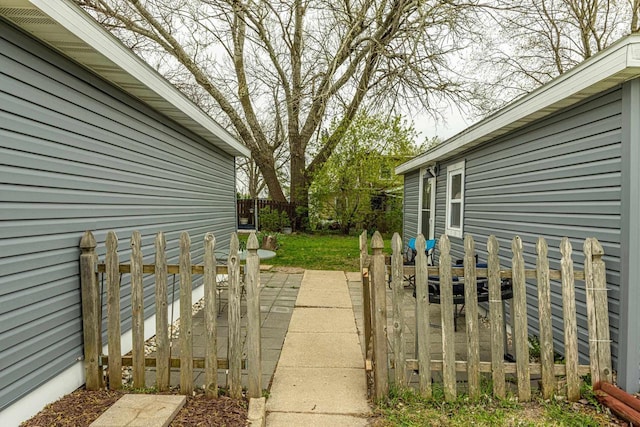 304 Mitchell St, Belleville, WI 53508 - view of yard with fence private yard