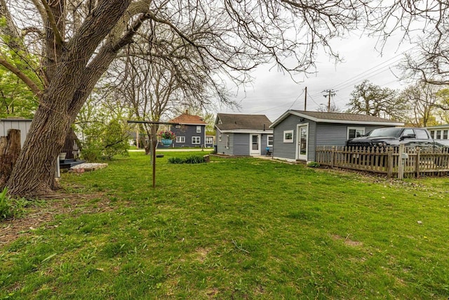 304 Mitchell St, Belleville, WI 53508 - view of yard with a deck