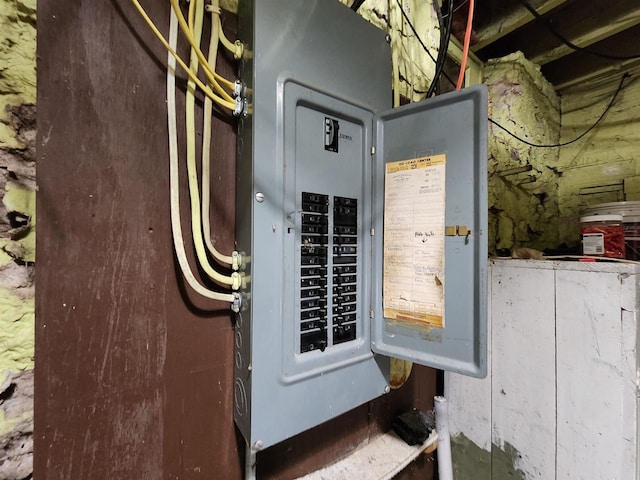 utilities with electric panel