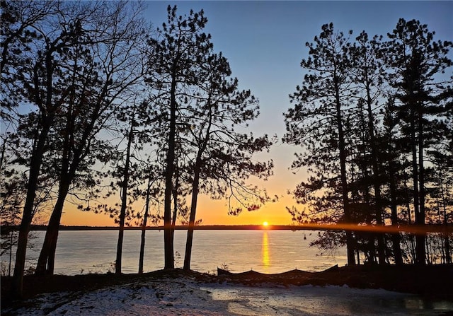 6069 Elsie Rd, Stone Lake, WI 54876 - water view