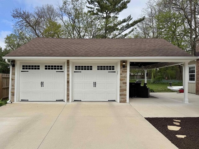 852 Sherwood Dr NW, Beloit, WI 53511 - view of garage