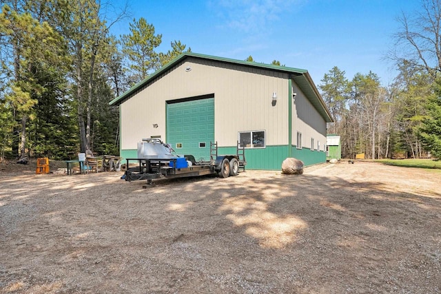 view of outbuilding with an outbuilding