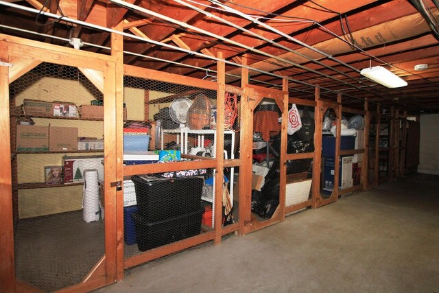 view of horse barn