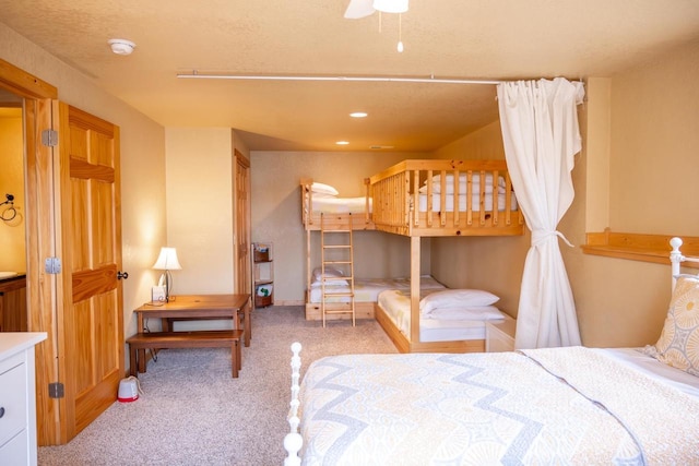 W5588 S Stone Gate Dr, New Lisbon, WI 53950 - view of carpeted bedroom