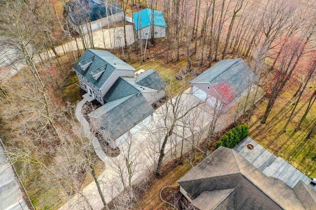 1881 Deer Trail Ct, Luxemburg, WI 54217 - aerial view