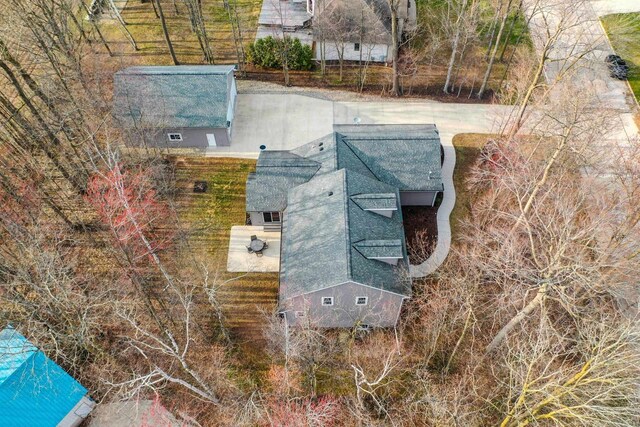 1881 Deer Trail Ct, Luxemburg, WI 54217 - birds eye view of property