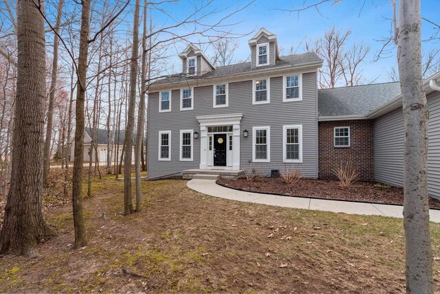 1881 Deer Trail Ct, Luxemburg, WI 54217 - view of colonial inspired home