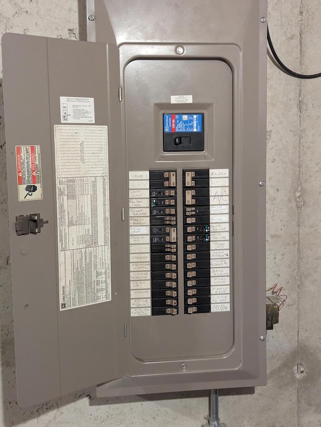 835 Mockingbird Ln, Plymouth, WI 53073 - utility room featuring electric panel