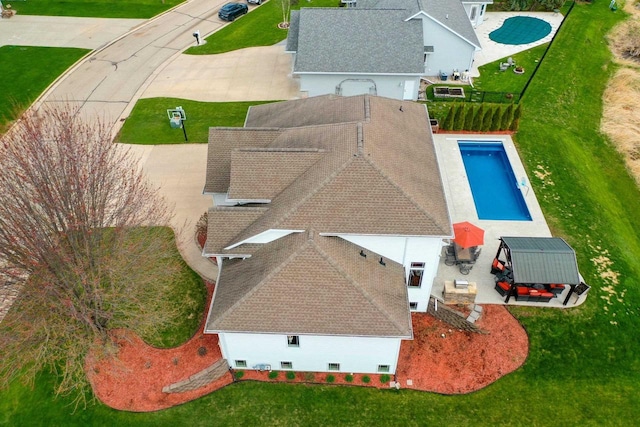 drone / aerial view