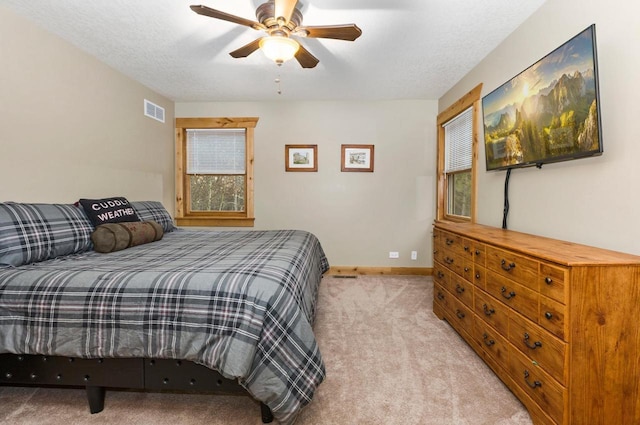 W5929 Driftwood Ln, New Lisbon, WI 53950 - bedroom with light colored carpet and a ceiling fan