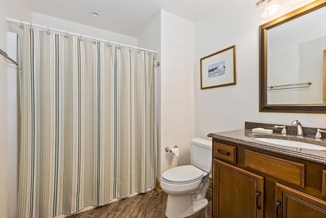 W5929 Driftwood Ln, New Lisbon, WI 53950 - full bath featuring vanity and wood finished floors