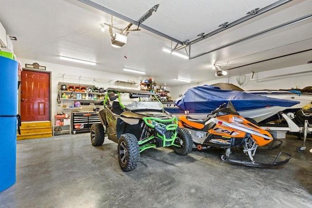W5929 Driftwood Ln, New Lisbon, WI 53950 - garage with a garage door opener