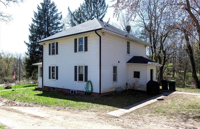 1725 Meadow Hill Dr, Menomonie, WI 54751 - view of home's exterior with a yard