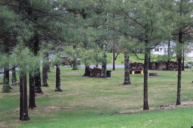 surrounding community with a lawn