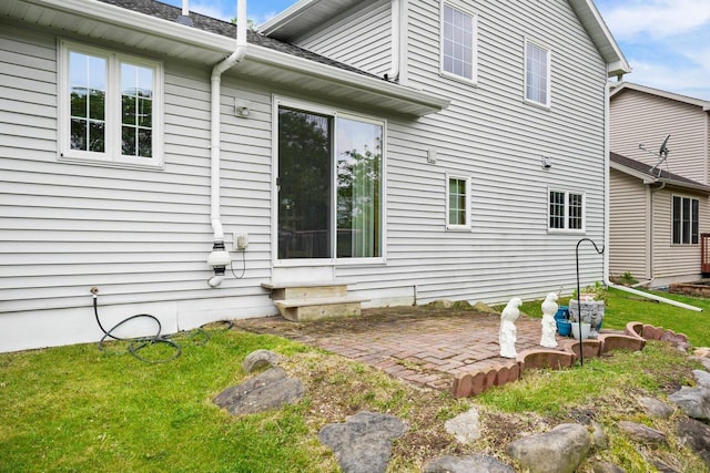 3631 Flagstone Cir, Middleton, WI 53562 - back of property featuring a patio and a yard