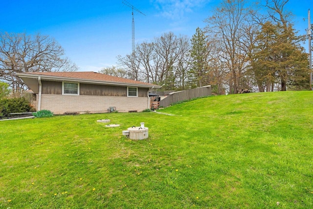 exterior space featuring fence