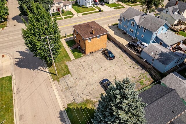 bird's eye view featuring a residential view