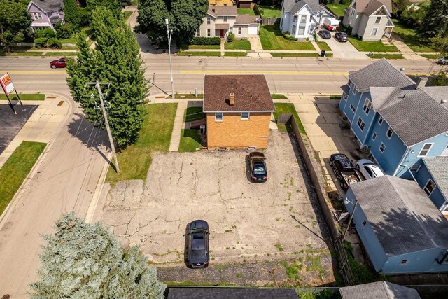 birds eye view of property featuring a residential view