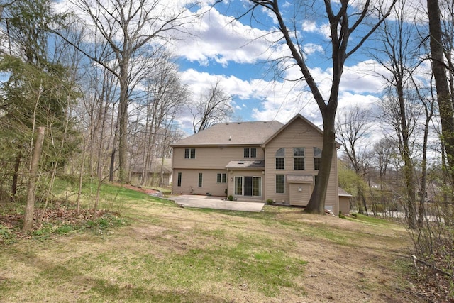 765 Safer Ct, Brookfield, WI 53045 - rear view of property featuring a yard and a patio
