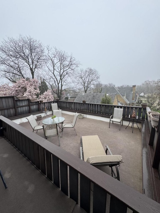 3216 Moorland Ave, Racine, WI 53405 - view of patio featuring outdoor dining area