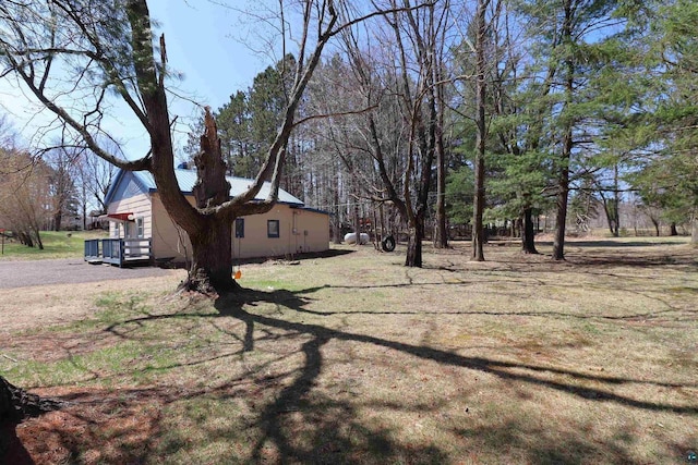 view of yard