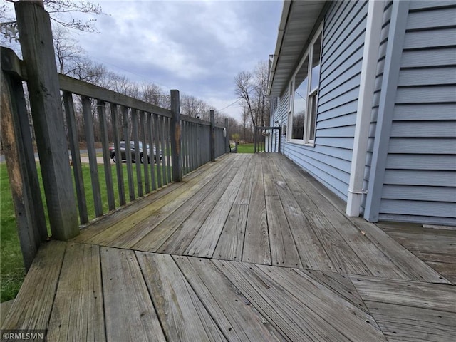 439 270th Ave, Cumberland, WI 54829 - view of deck