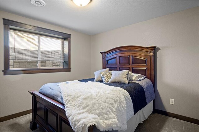 2931 Drier Rd, Eau Claire, WI 54701 - bedroom with baseboards and carpet floors