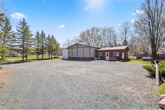510 State Rd Unit 35, Saint Croix Falls, WI 54024 - view of outbuilding featuring driveway