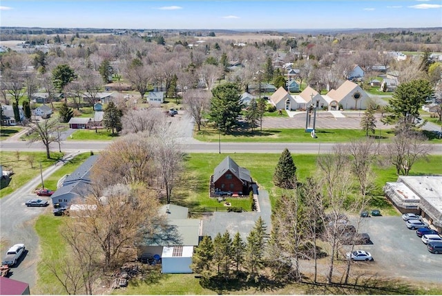 510 State Rd Unit 35, Saint Croix Falls, WI 54024 - bird's eye view featuring a residential view