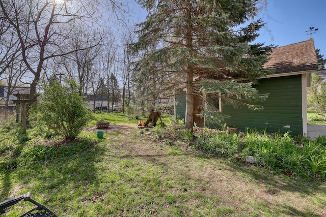 611 N St, West Bend, WI 53090 - view of yard