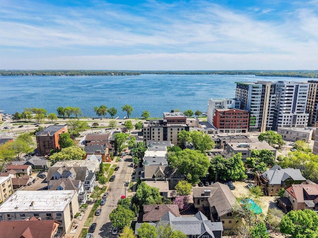 126 S Hancock St, Madison, WI 53703 - bird's eye view of a large body of water