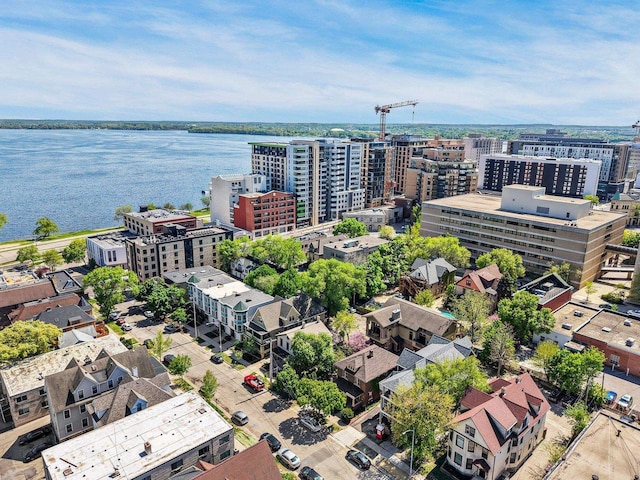126 S Hancock St, Madison, WI 53703 - view of urban area featuring a large body of water