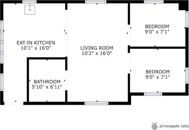 416 Waldeck Dr, Twin Lakes, WI 53181 - plan
