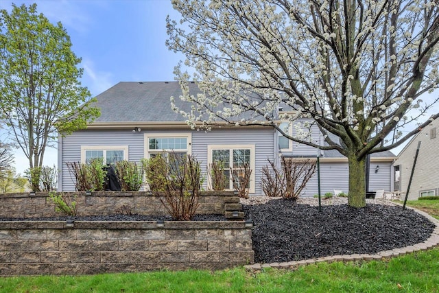 view of rear view of property