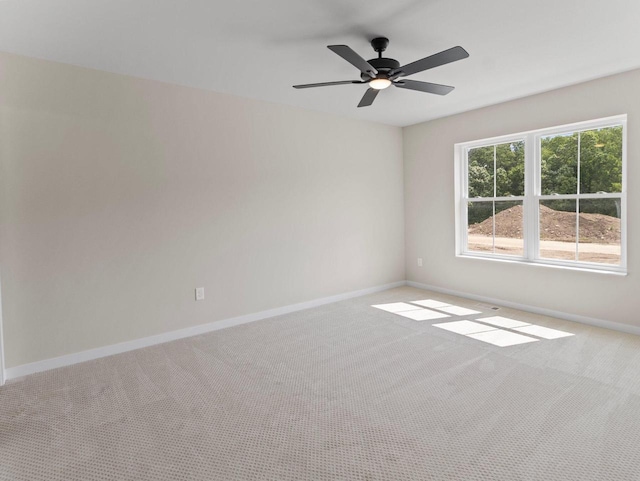 W194N16740 Eagle Dr Unit 1, Jackson, WI 53037 - empty room featuring light carpet and ceiling fan