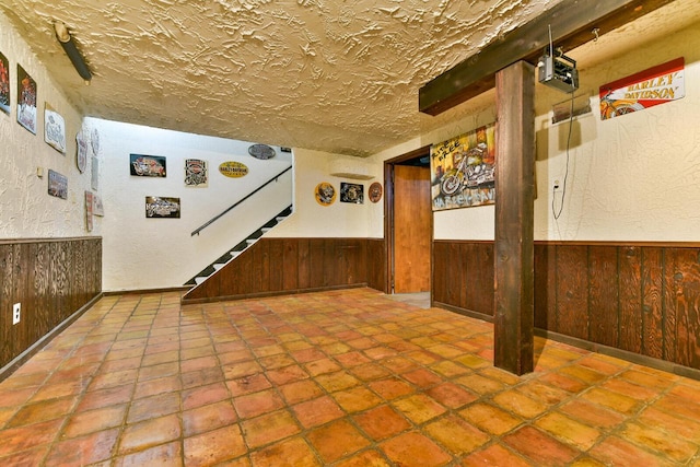 interior space with stairs