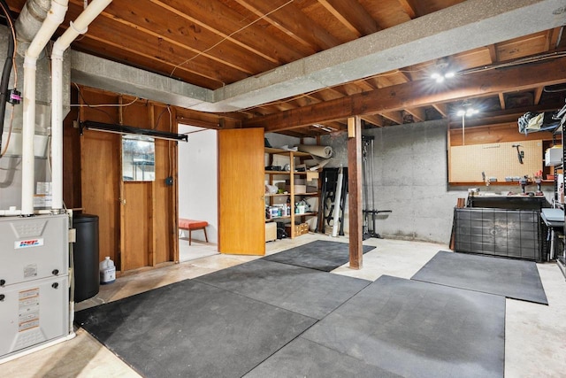 632 N Harrison St, Stoughton, WI 53589 - view of unfinished basement