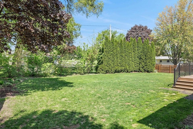 632 N Harrison St, Stoughton, WI 53589 - view of yard