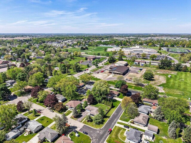 632 N Harrison St, Stoughton, WI 53589 - aerial view of property's location with nearby suburban area