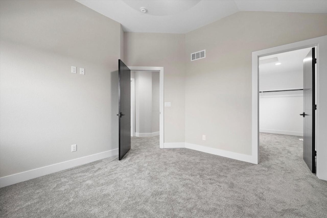 N59W27328 Autumn Ct, Lisbon, WI 53089 - unfurnished bedroom featuring visible vents, baseboards, carpet floors, and a spacious closet