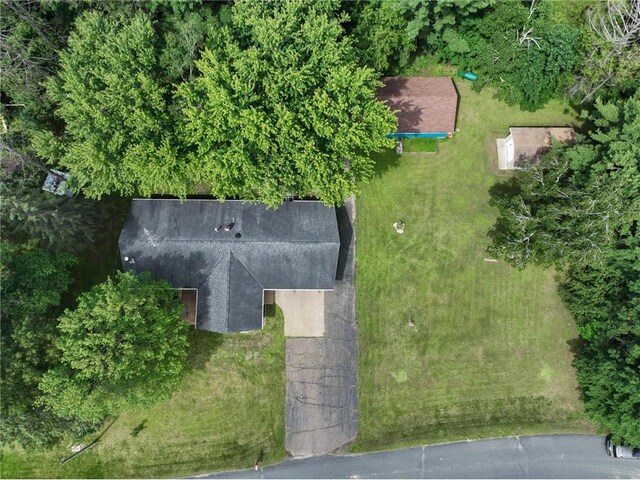 1897 Breezy Bay Rd, Balsam Lake, WI 54810 - birds eye view of property