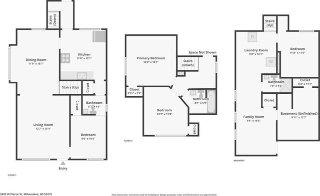 3025 W Pierce St, Milwaukee, WI 53215 - view of layout