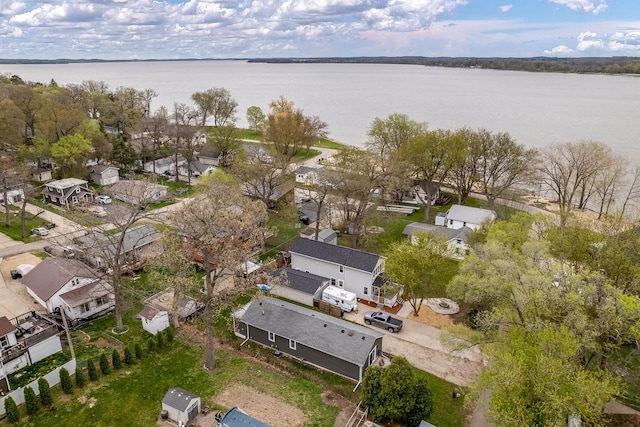 1729 E Rd 5, Milton, WI 53534 - birds eye view of property with a water view and a residential view