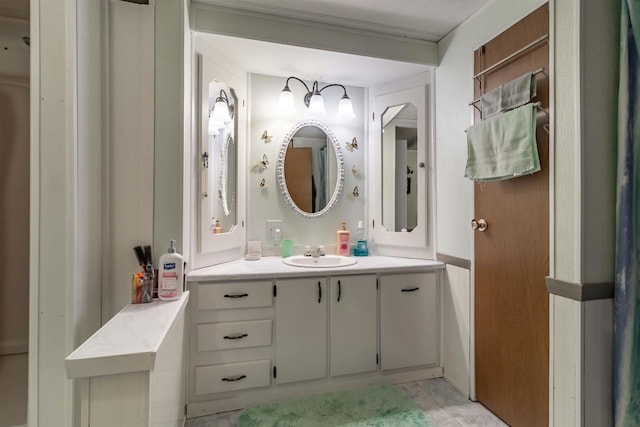 976 Blackhawk Ct, Hancock, WI 54943 - bathroom with vanity
