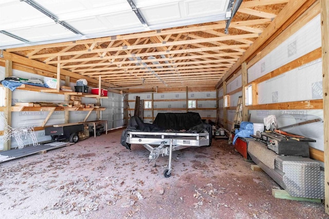 976 Blackhawk Ct, Hancock, WI 54943 - view of garage