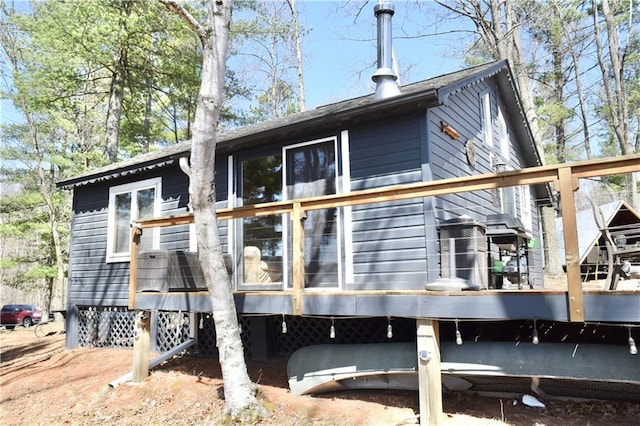 view of back of property