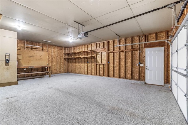 323 Hewitt St, Eau Claire, WI 54701 - garage with a garage door opener